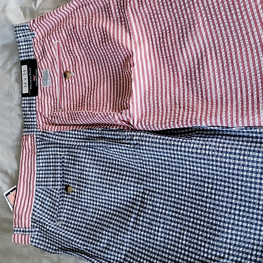 Men's Vineyard Vines American Flag Breaker Pant size 34x34